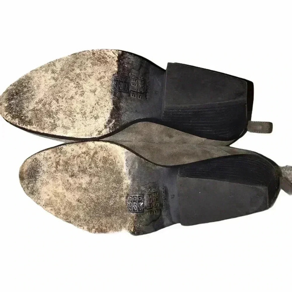 Eileen Fisher Peer Shadow Suede Bootie Size 6 - Picture 6 of 11